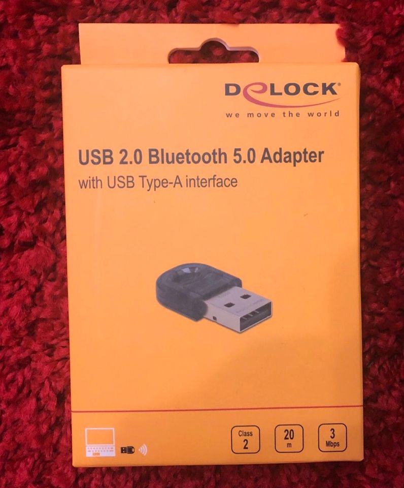 USB 2.0 Bluetooth 5.0 Adapter/Stick - DLock in Asperg