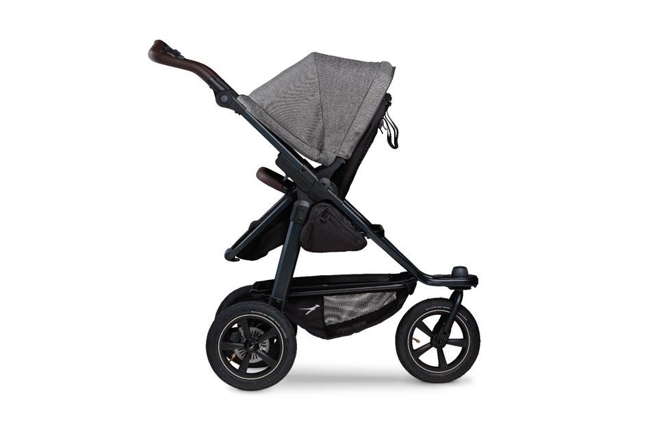 TFK Mono 2 - 2in1 Kombi-Kinderwagen - Luftreifen - Premium Grau - GRATIS XXL-Zubehörpaket - NEU in Fulda