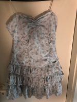 Khujo Kleid,Sommerkleid,Blumen,blau,weiß,Rüschen Nordrhein-Westfalen - Herdecke Vorschau