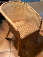 Rattan Stuhl, Rattan Sessel, Stuhl Korbgeflecht. Hessen - Maintal Vorschau