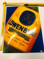 Löwenbräu München, Emaille Schild, top Niedersachsen - Bockenem Vorschau