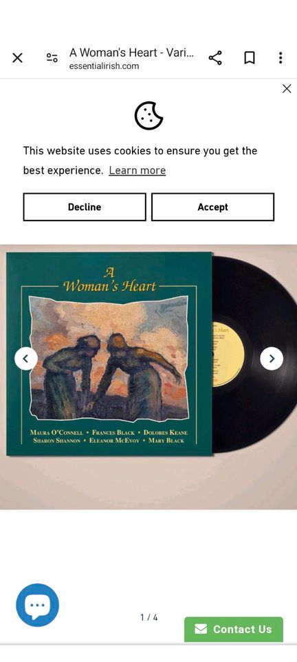 A Woman's Heart (Irische Schallplatte - NEU) in Hamburg