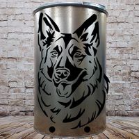 Feuertonne Deutscher Schäferhund Metallfass Garten Feuer 199€* Niedersachsen - Heemsen Vorschau