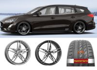 Ford Focus DEH 19 Zoll Winterreifen Felgen 5x108 Winterräder ST Nordrhein-Westfalen - Hattingen Vorschau