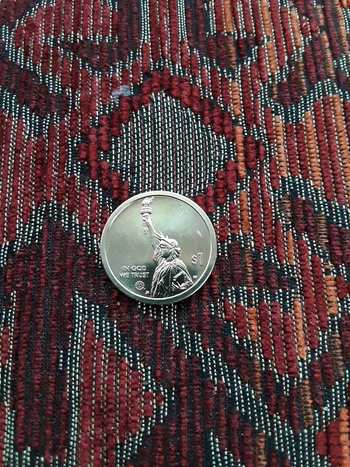 1 US-Dollar Münze von Pennsylvania in Rastede
