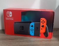 Nintendo Switch-Konsole Neon-Rot/Neon-Blau, ohne HDMI-Kabel Niedersachsen - Sögel Vorschau