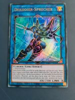 Yugioh Dekodier-Sprecher, DUPO-DE106, Ultra Rare, Limitierte Aufl Bayern - Leipheim Vorschau