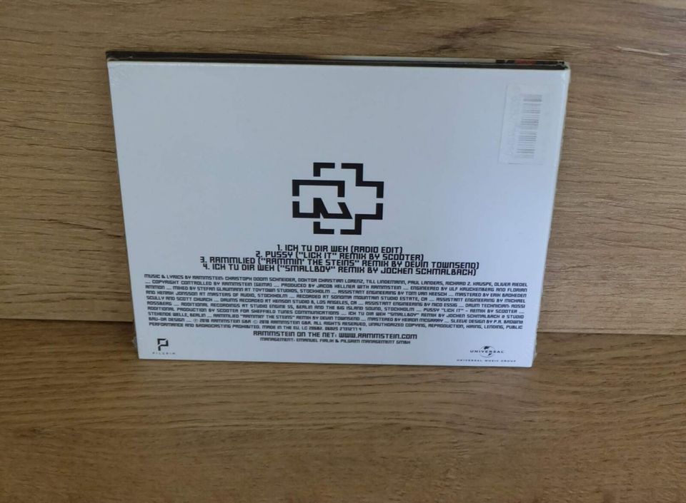 Rammstein CD Ich tu dir weh Digipak OVP Neu nach Indexierung Zeit in Berlin