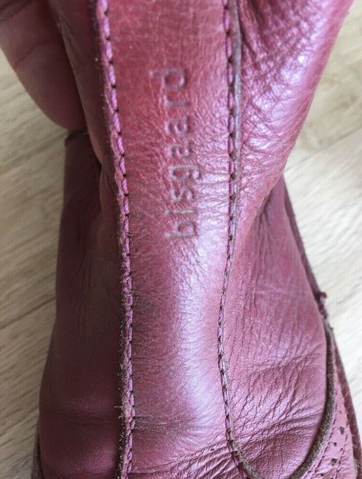 ❤️ Bisgaard Stiefeletten Chelsea Boots  Gr.28 Farbe Beere Stiefel in Tecklenburg