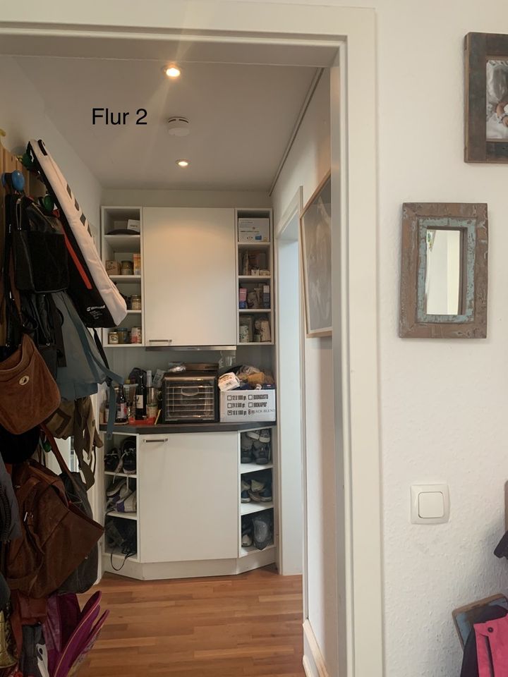 Penthouse Wohnung mit Aufzug in die Wohnung, Dachterrasse und Kamin in Frankfurt am Main