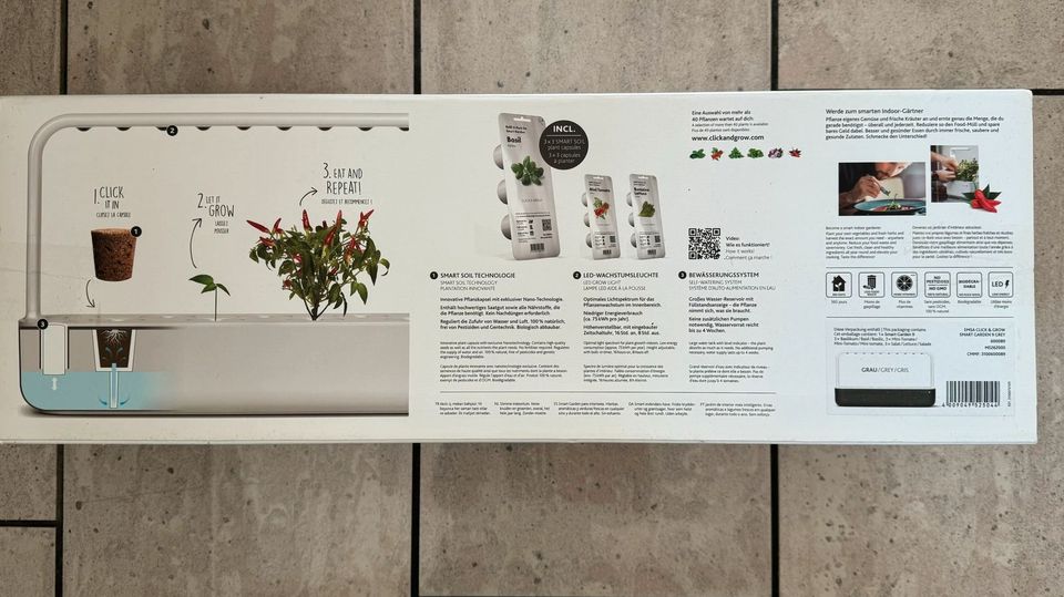 EMSA SMART GARDEN 9 - Frische Kräuter & gesundes Gemüse: Überall, in Datteln