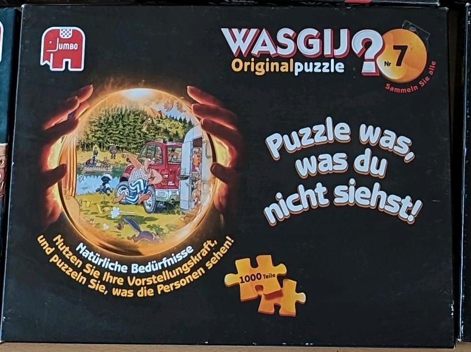 Wasgij Puzzles, versch. Editionen, "Puzzle nicht, was du siehst" in Freising