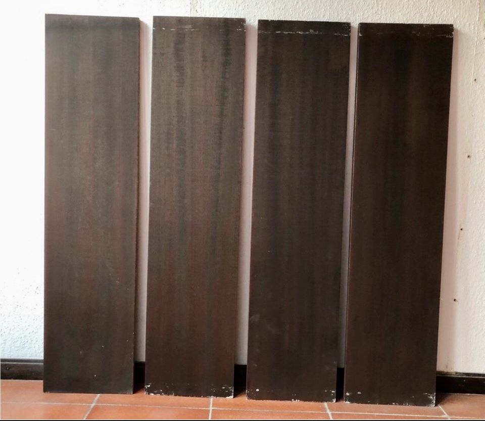 4 Regalböden - furniert - Eiche rustikal - 100 x 24 in Marloffstein