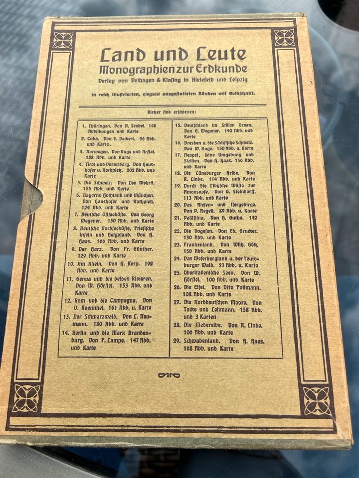 Lüneburger Heide Buch von 1921 in Bad Fallingbostel