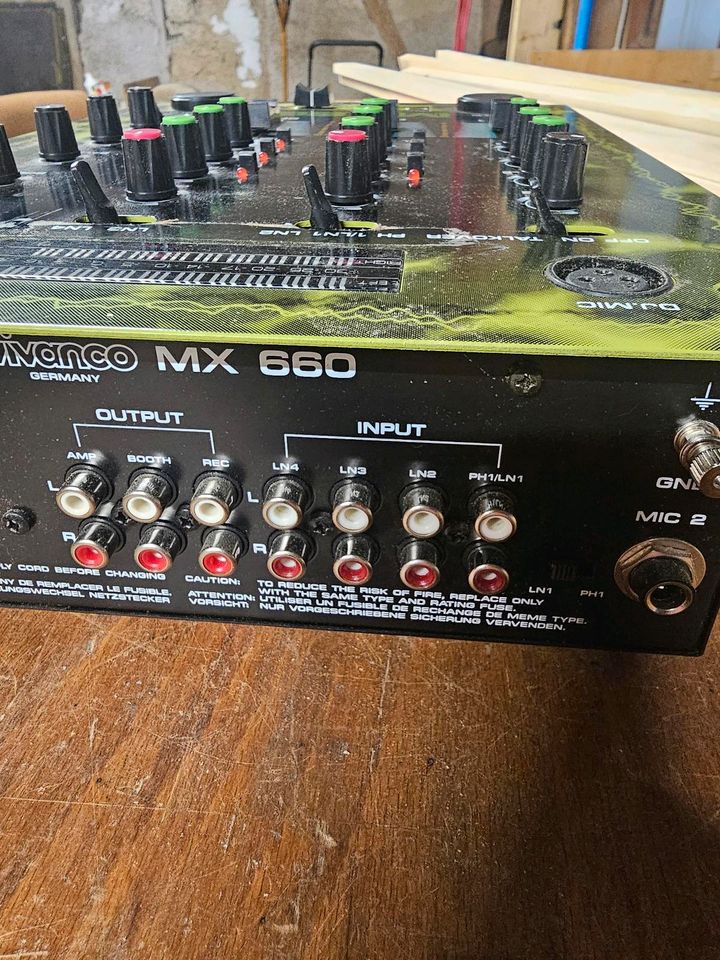 Vivanco MX 660 Mischpult Mixer DJ PA Anlage Musik in Eutingen