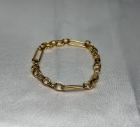 Armband Breit Gold | 316 Edelstahl 18K vergoldet Bayern - Bamberg Vorschau