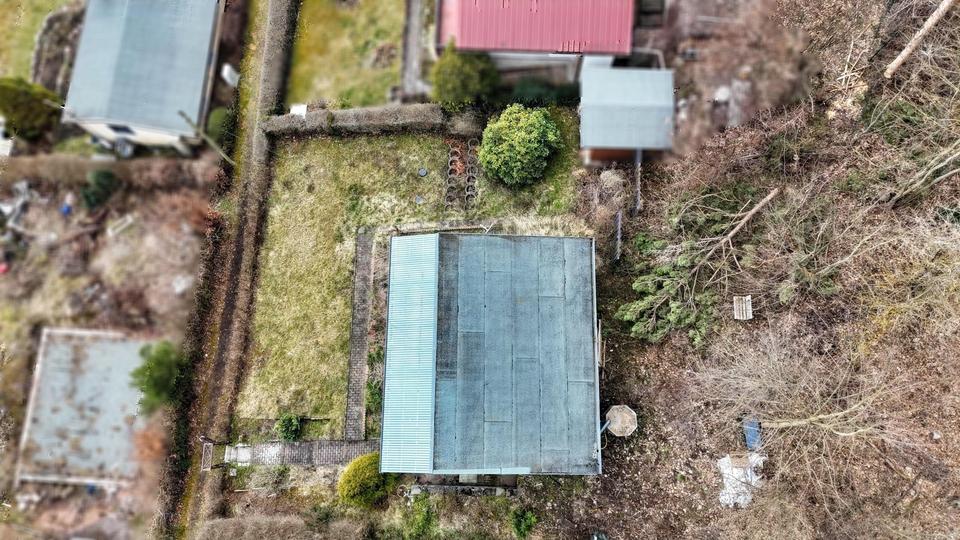 Idyllisches Gartengrundstück mit kleinem Haus zum Entspannen in Stadtroda