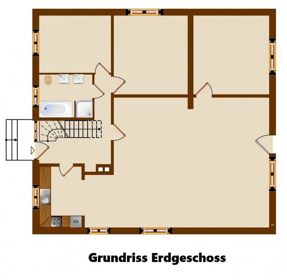 Solarthermie und Photovoltaik - Großes 6-Zimmer Einfamilienhaus in bester Lage von Bramfeld in Hamburg