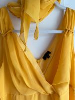 Sonnenblumengelb Chiffon Kleid L 40 Sommerkleid yellow Hamburg - Altona Vorschau