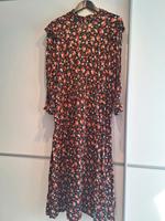 ZARA ❌️ Tolles Maxikleid Millefleur schwarz Orange Blümchen Gr.M Nordrhein-Westfalen - Tönisvorst Vorschau