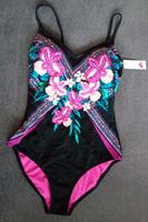 Neu! Badeanzug Gr 36 / S schwarz Blumen C & A Nordrhein-Westfalen - Rheinberg Vorschau