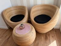 2 Designer Sessel+Tisch,sehr edel,gibts kein zweites Mal im Netz Kreis Pinneberg - Elmshorn Vorschau