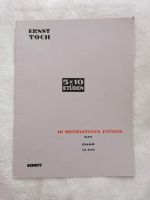 Schott Ernst Toch 5x10 Etüden Piano ED 2199 Heft 2 Nordrhein-Westfalen - Herne Vorschau