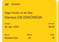 4 Musical Karten die Eiskönigin 28.April 2024 Stuttgart - Stuttgart-Süd Vorschau