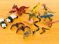 Dino Figuren Schleich u.a. Dinosaurier, Schlangen, Panda, Drache Bayern - Hagenbüchach Vorschau