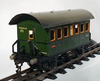 Märklin Spur 0 Personenwagen "Donnerbüchse" Nr. 1727 17270 (4) Sachsen - Plauen Vorschau