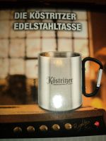 Köstritzer Edelstahltasse Kaffeetasse Karabiner als Griff Neu OVP Sachsen - Oelsnitz / Vogtland Vorschau