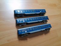 3 Fleischmann h0 Touropa Schlafwagen blau Modelleisenbahn ho Bayern - Stadtbergen Vorschau