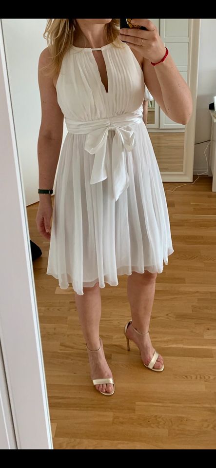 Kleid APART 34 XS Weiß Creme Standesamt Abi Feier  Hochzeit in Berlin