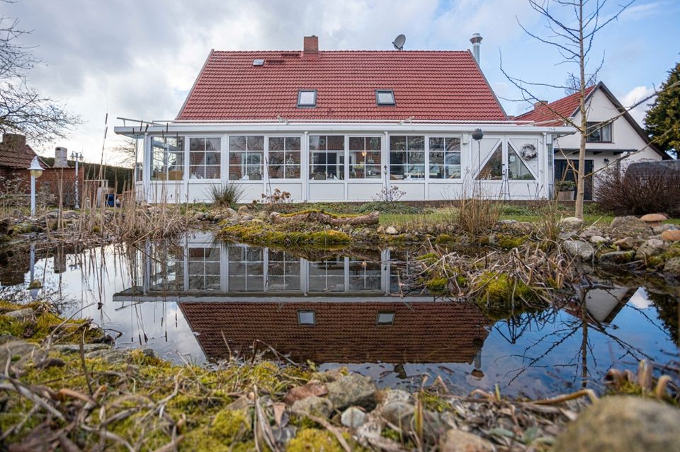 3-Seiten-Landgasthof mit Einfamilienhaus und Einliegerwohnung in Zickhusen