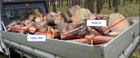 Kieferholz Brennholz mit 33cm länge Raum Werder/Havel +15km Brandenburg - Schmergow Vorschau