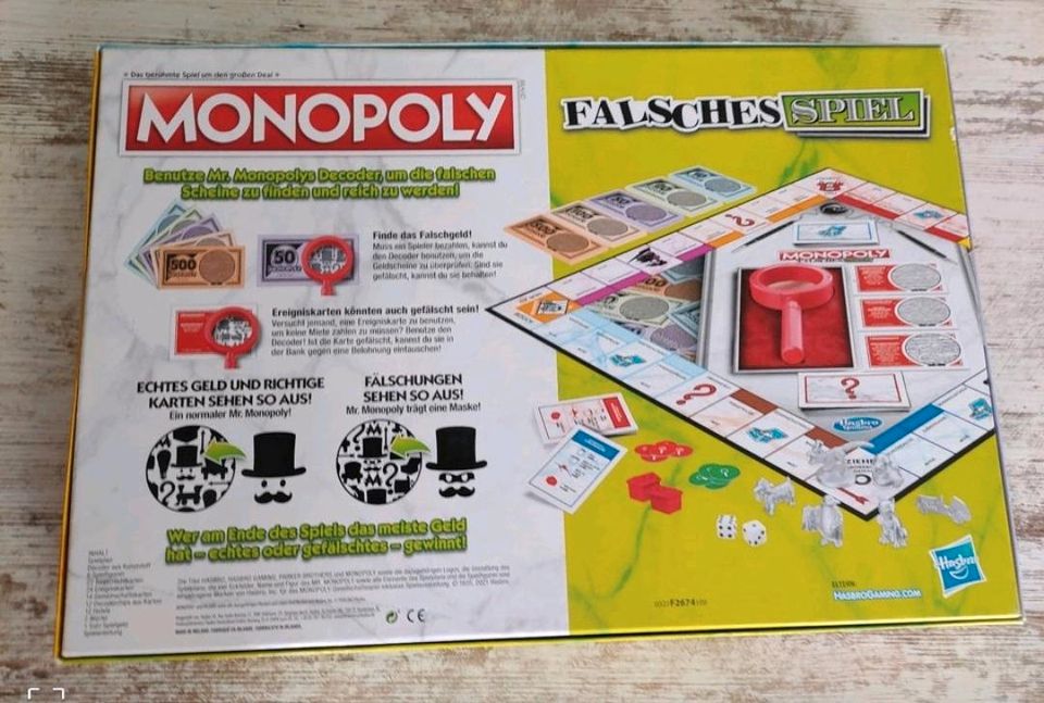 Monopoly Falsches Spiel in Wittmund
