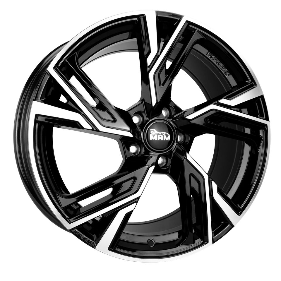 19 Zoll MAM RS5 Alufelgen 5x112 Felgen für VW EOS Jetta Golf 5 6 7 8 GTD GTD GTI R R32 TCR Clubsport Performance Volkswagen Passat B8 B9 3C ID3 ID4 Pro GTX Pure ID5 T-ROC Touran Sharan R-Line in Hagen