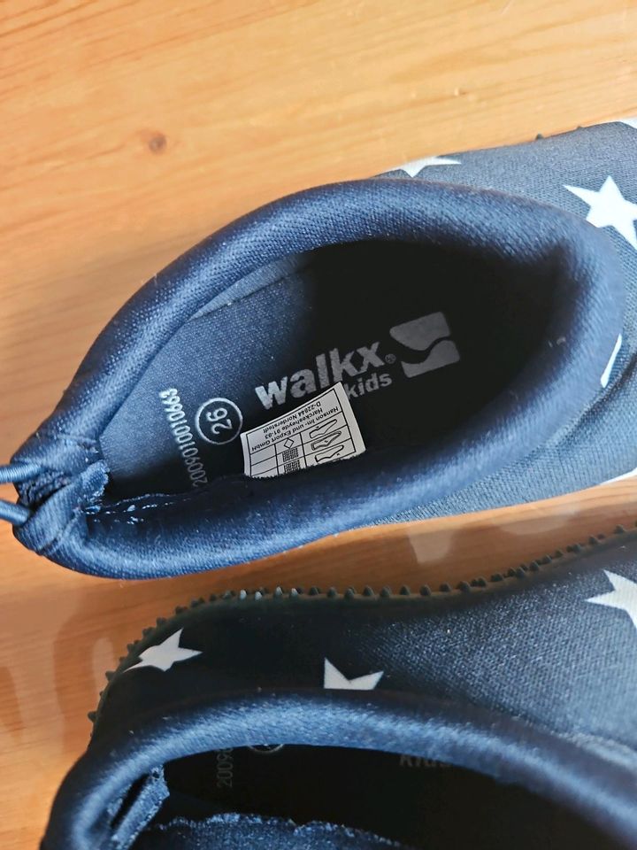 walkx kids Badeschuhe gr:26 blau neu Aquaschuhe in Thum