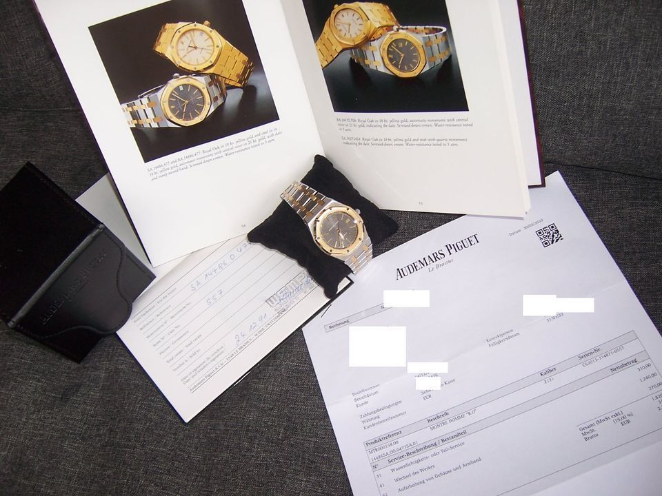 Audemars Piguet Royal Oak 14486SA 35mm in 18 Karat Gold/Stahl in Berlin