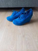 Blaue Stiefeletten, Größe 36 Hessen - Rodgau Vorschau