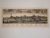 Kupferstrich von Friedrich Bernhard Werner um 1730 „Die Stadt Aug Bayern - Augsburg Vorschau