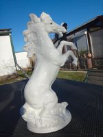 Pferd aus Keramik weiß 40 cm Sachsen-Anhalt - Wernigerode Vorschau