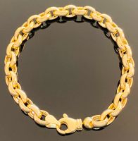 Ankerarmband 585/14 Karat Gold Goldkette Königskette Plattenkette Berlin - Neukölln Vorschau