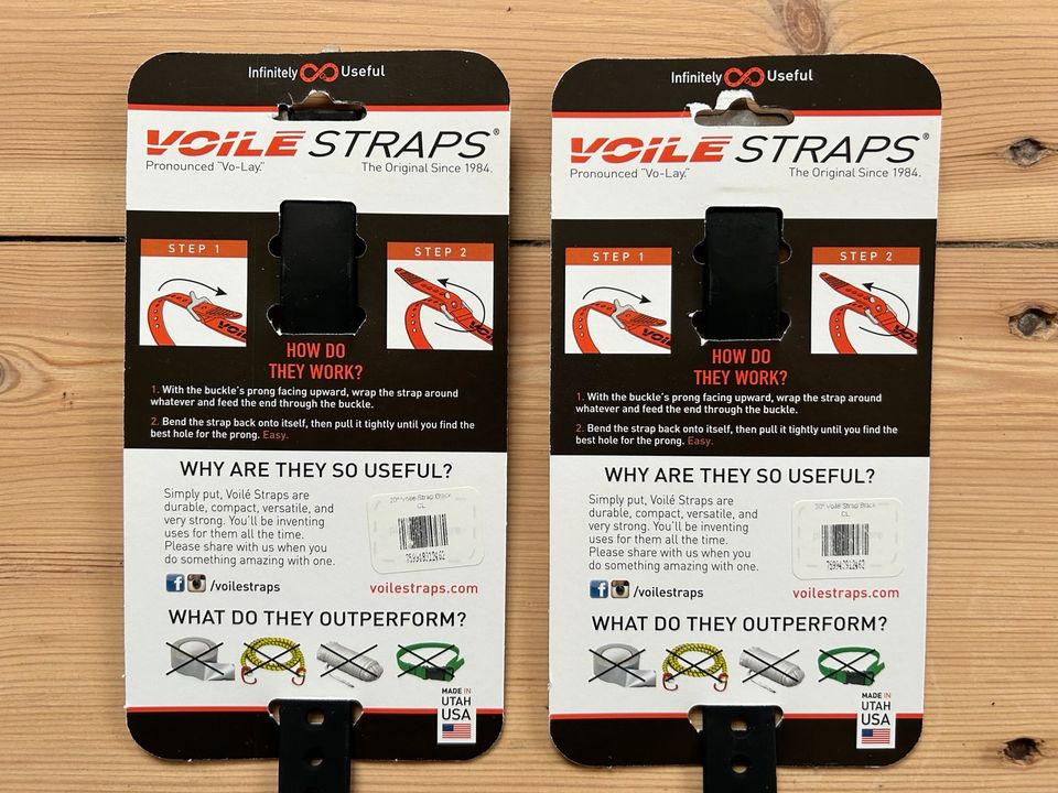 Voile Straps "Widefoot" 20" Bikepacking Spanngurte NEU in Angermünde