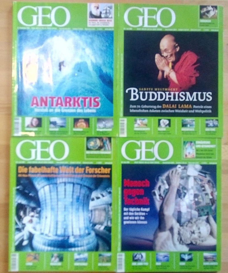 GEO Magazine Zeitschriften Hefte div. Einzelhefte 1993 bis 2006 in Berlin