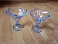 Eisbecher blau Glas von rastal 2 Stück Set 6 € Retro Sachsen - Frohburg Vorschau