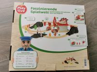 Holz Eisenbahn Set Feuerwehr playtive Nordrhein-Westfalen - Borken Vorschau