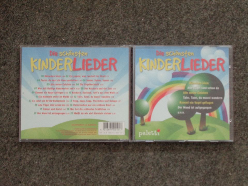 Kinder CD Die schönsten Kinderlieder, Hänschen Klein u.a. FP1,40€ in Saarbrücken