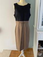 Comma beige/ weiß Etuikleid Gr,.M/ 36/ 38 elegant Sommer Kleid Hessen - Taunusstein Vorschau