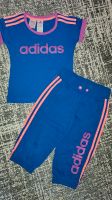 Adidas Set 128 134 blau Hose Shirt Sport Essen - Essen-Frintrop Vorschau